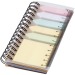 Product thumbnail Spiral notepad with coloured sticky notes Spinner 0