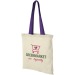 Nevada 100 gsm cotton bag with coloured handles, Tote bag promotional
