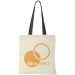 Nevada 100 gsm cotton bag with coloured handles, Tote bag promotional