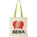 Nevada 100 gsm cotton bag with coloured handles, Tote bag promotional