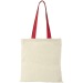 Nevada 100 gsm cotton bag with coloured handles, Tote bag promotional