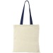 Nevada 100 gsm cotton bag with coloured handles, Tote bag promotional