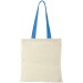 Nevada 100 gsm cotton bag with coloured handles, Tote bag promotional