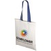 Nevada 100 gsm cotton bag with coloured handles, Tote bag promotional