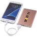 Batterie de secours en aluminium 4000 mAh 5V, Batterie de secours ou powerbank promotional
