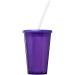Double wall 35cl cup with straw wholesaler