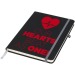 Notebook M Black, notebook with pen promotional