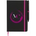 Notebook M Black Edge, notebook with pen promotional