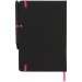 Notebook M Black Edge, notebook with pen promotional