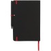 Notebook M Black Edge, notebook with pen promotional
