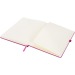 Rivista XL bound notebook, pink october accessory promotional