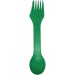 3-in-1 spoon, fork and knife set, plastic cutlery promotional