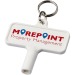 Key ring with square utility key, multifunction tool promotional