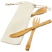 Product thumbnail Celuk bamboo cutlery set 0