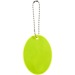 Reflective oval to be hung, reflective key ring promotional