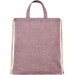 Recycled cotton backpack 210g wholesaler