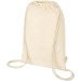 Product thumbnail Orissa 100 gsm GOTS Organic cotton backpack with drawstring 1