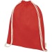 Product thumbnail Orissa 100 gsm GOTS Organic cotton backpack with drawstring 3