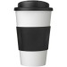 Americano® Insulated Tumbler 350ml with non-slip band and leak-proof lid, Insulated Travel Mug promotional