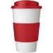 Americano® Insulated Tumbler 350ml with non-slip band and leak-proof lid, Insulated Travel Mug promotional