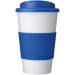 Americano® Insulated Tumbler 350ml with non-slip band and leak-proof lid, Insulated Travel Mug promotional