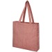 Product thumbnail Gusseted shopping bag in recycled polycotton 210g 1