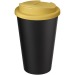 Insulating cup made of recycled plastic, mug and cup with lid promotional