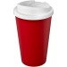 Insulating cup made of recycled plastic, mug and cup with lid promotional