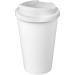 Insulating cup made of recycled plastic, mug and cup with lid promotional