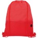 Drawstring backpack with mesh pocket, lightweight drawstring backpack promotional