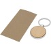Moreno round key ring in beech wood wholesaler