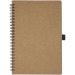 Product thumbnail Cobble A5 spiral notebook in recycled cardboard with stone paper 2