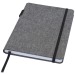 Carnet Orin A5 en rPET, carnet recyclé promotional