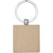 Product thumbnail Gioia square key ring in beech wood 3