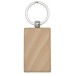 Product thumbnail Gian rectangular key ring in beech wood 3