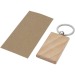 Product thumbnail Gian rectangular key ring in beech wood 4