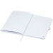 Honua A5 notebook in recycled paper with recycled PET cover, recycled notebook promotional