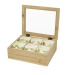 Product thumbnail Bamboo tea box 6 compartments 1