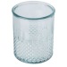 Product thumbnail estrel candle holder in recycled glass 0