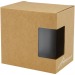 Neiva 425 ml ceramic mug with cork base, Cork accessory promotional