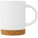 Neiva 425 ml ceramic mug with cork base, Cork accessory promotional