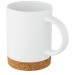 Neiva 425 ml ceramic mug with cork base, Cork accessory promotional