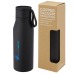 500 ml Ljungan bottle in stainless steel with vacuum insulation and copper coating, with hand strap and plastic lid., metal flask promotional