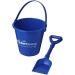 Tides recycled plastic beach bucket and scoop, beach bucket promotional