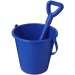 Tides recycled plastic beach bucket and scoop, beach bucket promotional
