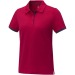 Product thumbnail Morgan two-tone short-sleeve polo shirt for women 1