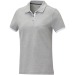 Product thumbnail Morgan two-tone short-sleeve polo shirt for women 3