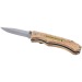 Couteau de poche en bois Dave avec clip de ceinture, couteau de sécurité promotional