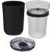 420 ml Bello glass tumbler with recycled plastic outer shell wholesaler