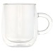 Double wall glass mug 330 ml wholesaler